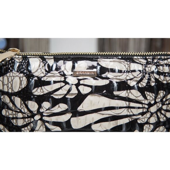 Brahmin Batik Melbourne Leather Daisy Clutch Wristlet NWT - Picture 2 of 8